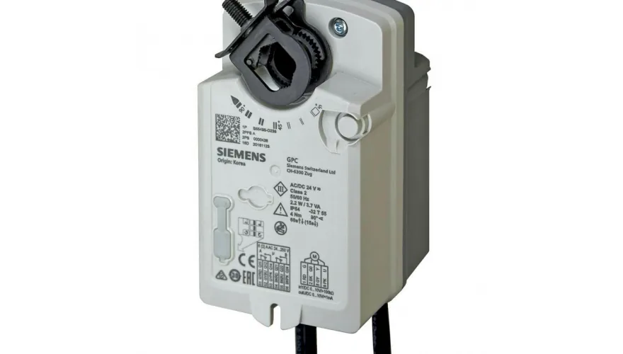 Привод воздушной заслонки Siemens GPC121.1A
