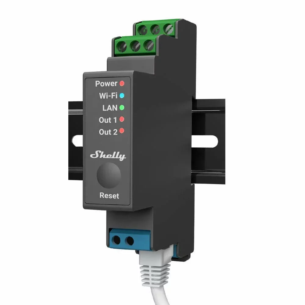 Реле Shelly PRO 2