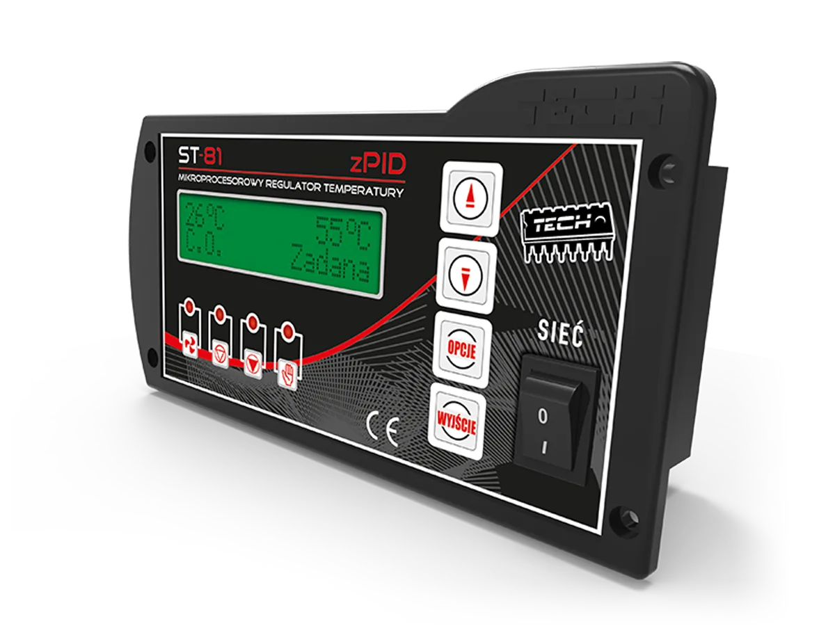 Контроллер TECH ST-81 zPID для котлов с газификацией древесины