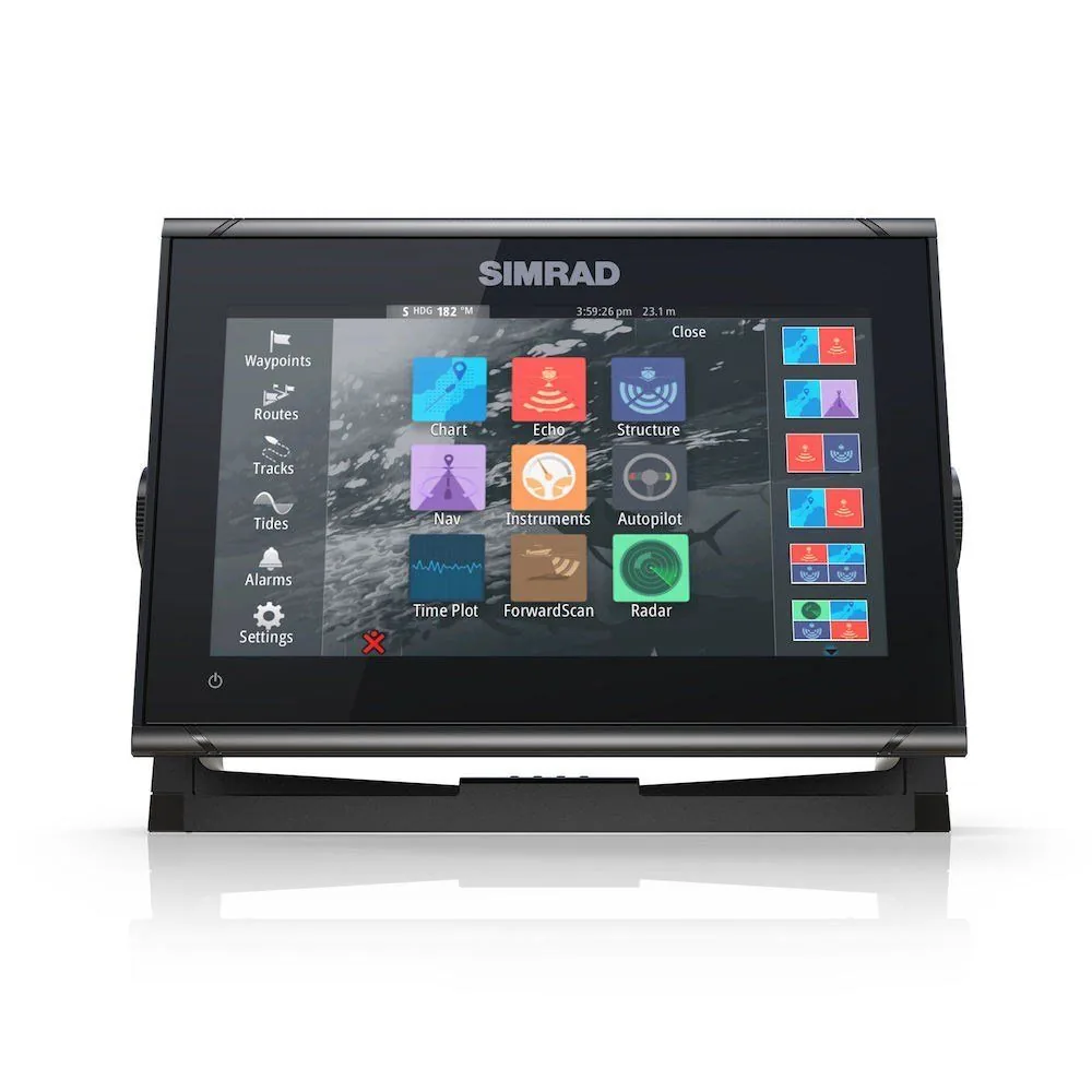 Эхолот-картплоттер SIMRAD GO9 XSE TOTALSCAN