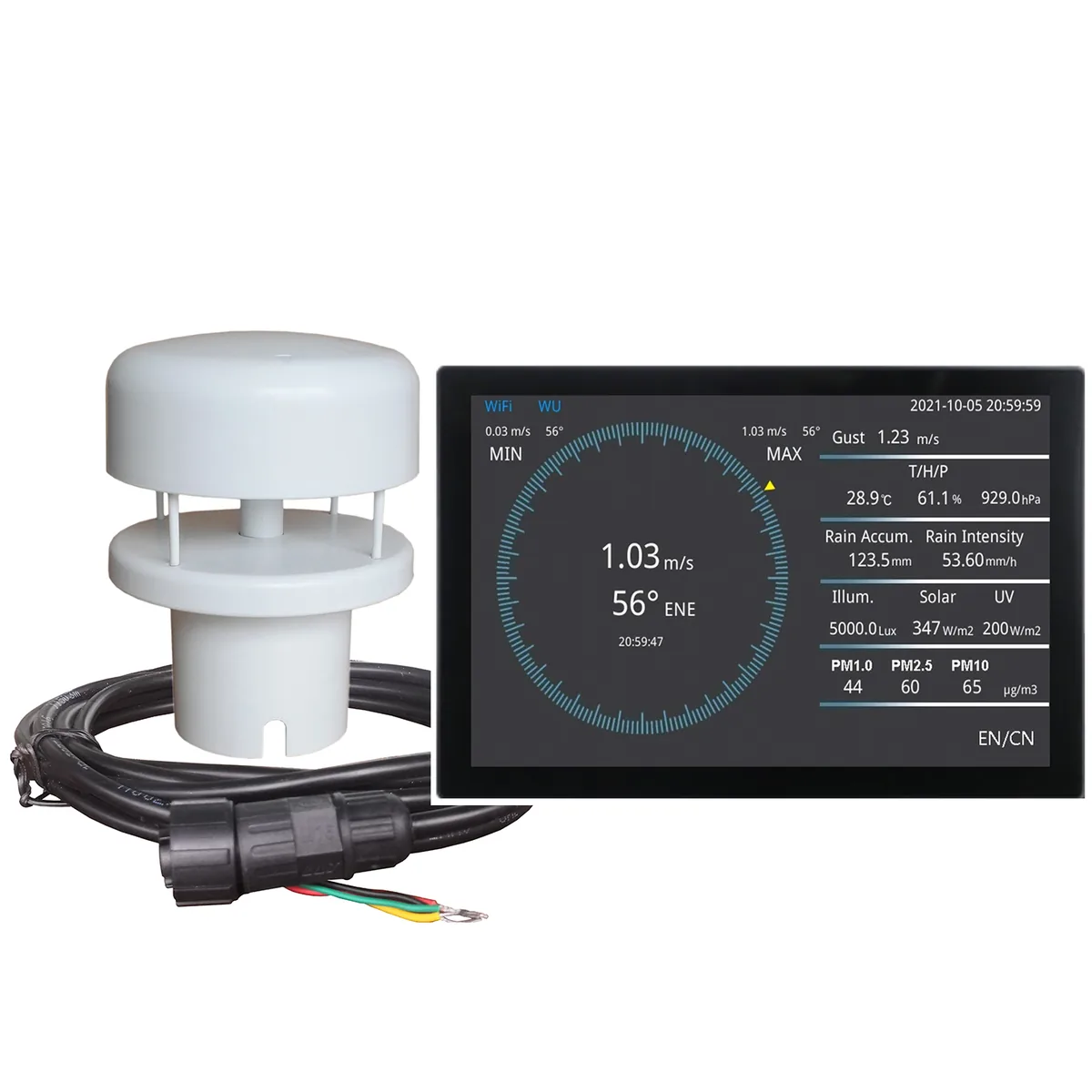 Ультразвуковой анемометр с дисплеем Chao sensor