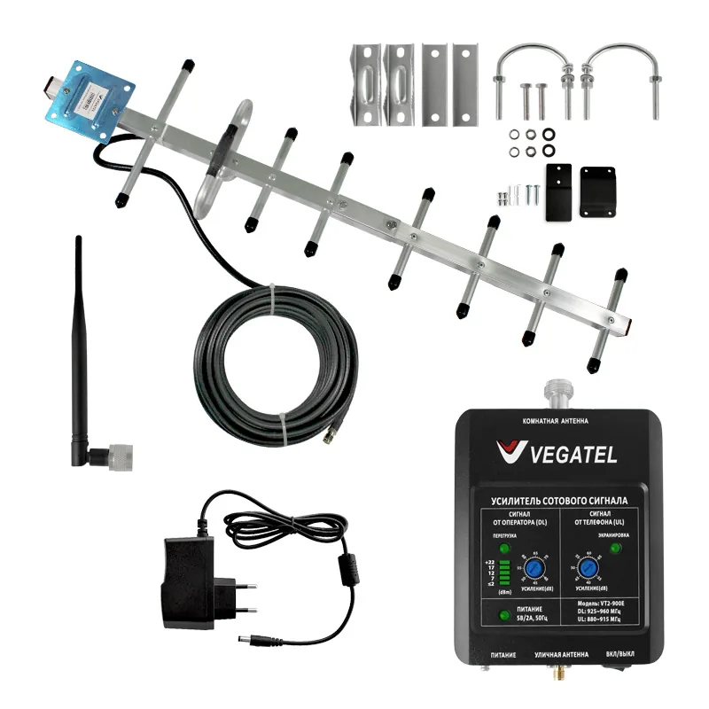 Репитер VEGATEL комплект VT2-900E-kit LED
