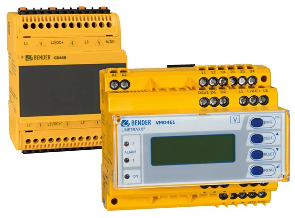 Многофункциональное устройство контроля Bender LINETRAXX VMD461-D-2