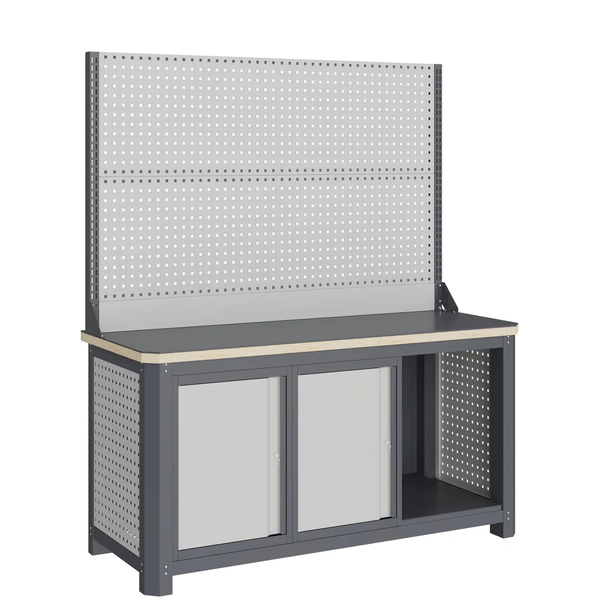 Верстак слесарный Верстакофф MCN 1552.S77.1-2