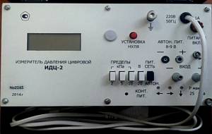 Поверка измерителей давления цифровых ИДЦ-2